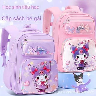 Phong Cách Mới-3-6 Học Sinh Tiểu Học Hoạt Hình Trong Suốt Thời Trang Bé Gái Schoolbag Giải Nén Schoolbag Đa-