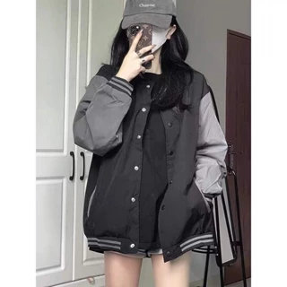 Áo Chống Nắng Áo Khoác Nữ Jacket Dễ Phối Rộng Rãi Học Sinh Mẫu Mới Mùa Xuân Hè Trang Phục Bóng Chày Instagram Sành Điệu