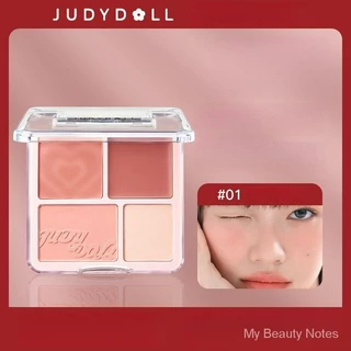 Judydoll JudydoLL Blush Highlighting Powder Blush Cream Powder Blush Mud Expansion Color Brightening Surface Matte Highlight WQVY