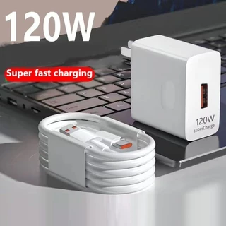 Sạc nhanh xiaomi 120W loại dài 1.5m có đầu sạc, màu trắng, áp dụng cho điện thoại Huawei và máy tính Xiaomi vivo33w Oppo