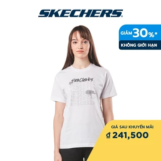 Skechers Nữ Áo Thun Tay Ngắn Tập Gym, Thường Ngày, Đi Học, Đi Làm - SL22Q4W303-0019 (June_Live)