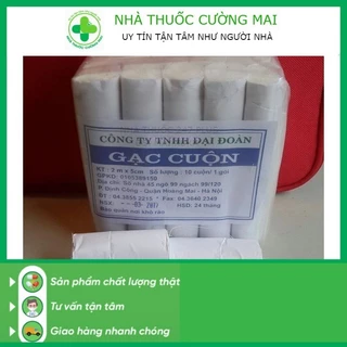 Gạc cuộn y tế băng vết thương