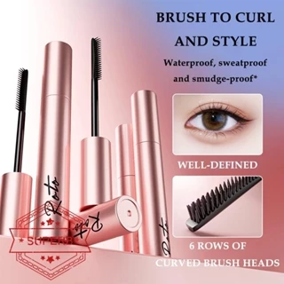 Đầu bàn chải mỏng ROTO và uốn dày Chống mồ hôi Mascara uốn cong không nhòe G8A6