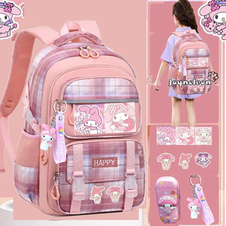 Joyncleon Mới Học Sinh Tiểu Học Giai Điệu schoolbag Bé Gái Dễ Thương Dung Tích Lớn Giảm Tải Ba Lô Trẻ Em