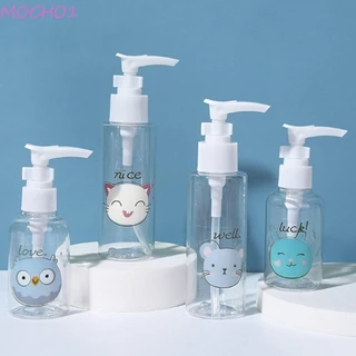 Bình xịt hoạt hình MOCHO1, Hộp đựng mỹ phẩm Mini dễ thương, Lọ mẫu 30-100ml Bình xịt chất lỏng di động có thể đổ lại Chai nước hoa