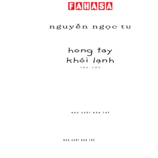 Sách Hong Tay Khói Lạnh