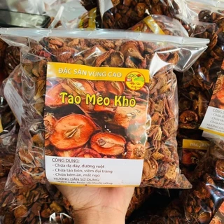 Táo mèo khô Tây Bắc ngâm rượu loại 1 (khô, thơm) 1kg, táo mèo chuẩn rừng sấy khô. Quả Sơn tra, Sơn trà khô, thái lát