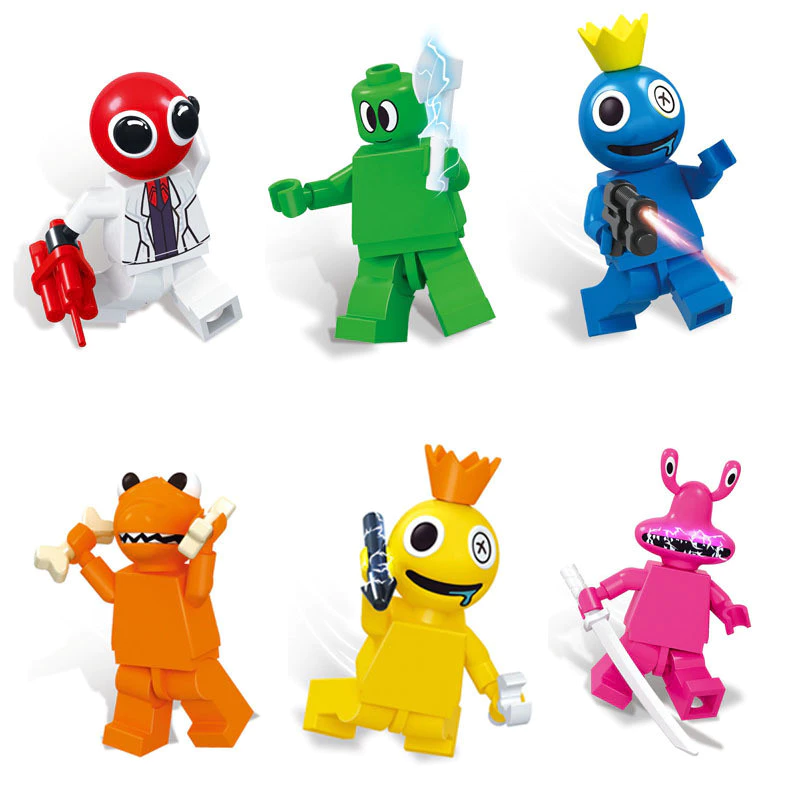 Tương thích với Lego Rainbow Friends Nước bọt Monster moc Boy Rainbow Friends Đồ chơi Khối xây dựng giáo dục