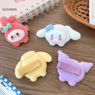 Guouqna Hoạt Hình Kawaii Sanrio Kuromi My Melody Cinnamoroll Pompompurin Kẹp Tóc Búp Bê Dễ Thương Phụ Kiện Tóc Cho Trẻ Em Sinh Nhật Bé Gái Quà Tặng BASL