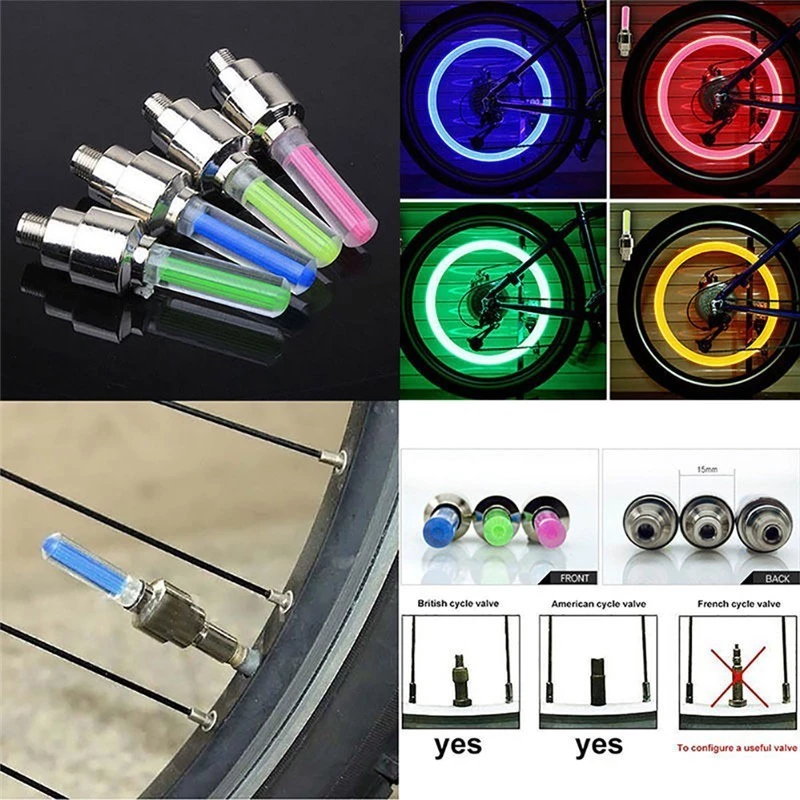 [Mã CLS2404B giảm 30k đơn 99k] Đèn LED neon gắn bánh xe đạp/ xe máy
