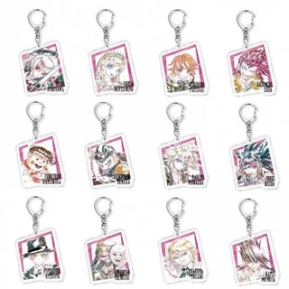 [Còn Hàng] Móc Khóa Danganronpa Acrylic Cùng Phong Cách Ngoại Vi Mặt Dây Chuyền Cá Tính Móc Treo Hai Mặt Mới Danganronpa Xung Quanh Mặt Dây Chuyền Nhỏ