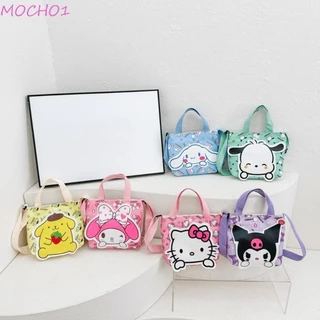 Mocho1 Túi Đeo Vai Kuromi, Túi Đeo Ngang Cinnamoroll Túi Vải Kuromi, Túi Bảo Quản Quà Tặng My Melody Túi Tote Hoạt Hình Túi Xách Du Lịch