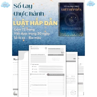 🌈 [Luật hấp dẫn] - Sổ tay Ghi chép giúp thu hút mọi thứ bạn muốn bằng luật H.dẫn