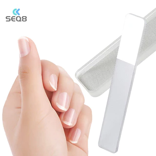 [Seq8] Tập tin đệm móng tay bằng kính Nano Tập tin làm móng tay Thủy tinh đánh bóng Tập tin đánh bóng Đánh bóng mới