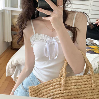 Áo yếm có đệm ngực Sweet Girl Style Tube Top