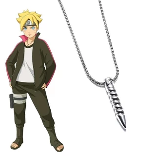 Anime Naruto Uzumaki BORUTO Vòng Cổ Kim Loại Mặt Dây Chuyền Halloween Người Phụ Nữ Cosplay Phụ Kiện Quà Tặng