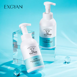 Dầu gội sữa dê Niacinamide Dưỡng ẩm làm sạch sâu lỗ chân lông mịn Gel tắm nhẹ nhàng và sảng khoái