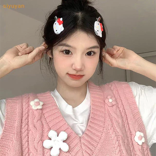 Siyuyan Đơn Giản Kẹp Tóc Headrope Scrunchies Cô Gái Đồ Trang Trí Anime Tóc Vòng Tròn Hoạt Hình Mũ Đội Đầu Quà Tặng VN