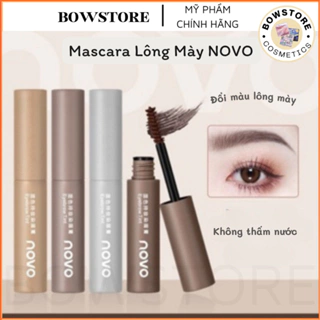 [MỚI VỀ] Mascara Lông Mày NOVO Eyebrow Tint Tự Nhiên Lâu Trôi Chống Thấm Nước Mồ Hôi Bền Màu Cả Ngày