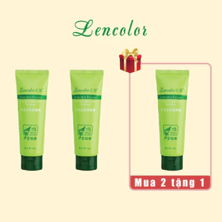 [MUA 2 TẶNG 1] Gel Tẩy Da Chết Nha Đam Lencolor - Giúp Tế Bào Chết, Cho Làn Da Sạch Sâu, Ngừa Mụn (60g)