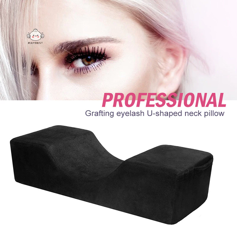 Maybest Gối Nối Mi Flannel Salon Sử Dụng Trí Nhớ Làm Đẹp Gối Đứng Ghép {VN}