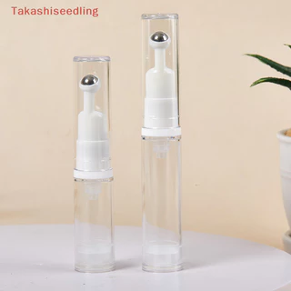 (Takashiseedling) 5 / 10ml Kem nền dạng lỏng Chai có thể đổ lại Mỹ phẩm Kem mắt Con lăn Bóng Chai chân không Du lịch Chai thủy tinh rỗng di động