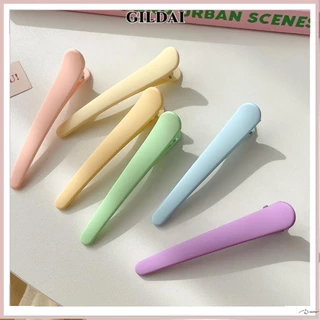 Kẹp Miệng Vịt GILDAI, Kẹp Trang Điểm Dễ Thương Đơn Giản, Phụ Kiện Thời Trang Macaron Màu Acrylic Kẹp Tóc Nữ