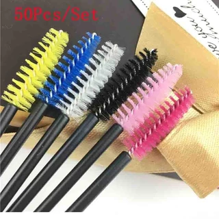 Bộ 50 Dụng Cụ Trang Điểm Dùng Một Lần Mắt Lông Mi Mascara Cây Đũa Phép