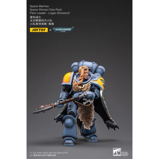 Gói móng vuốt Space Wolves Leader-Logan Ghostwolf