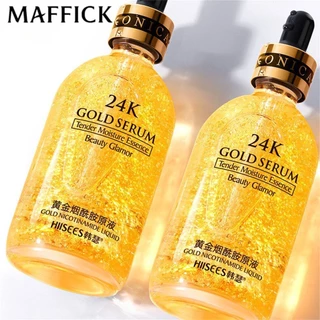 Niacinamide Gold Serum Tinh Chất Vàng 24K Mặt Serum Chống Nhăn Dưỡng Ẩm Và Dưỡng Ẩm Peptide Chăm Sóc Da 【bluey】