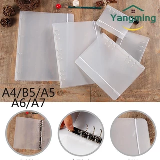 Yangming A4 / B5 / A5 / A6 / A7 Notebook Shell Vintage Có Thể Đổ Lại Văn Phòng Phẩm Tạp Chí Nhật Ký Notepad Cover