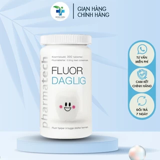 Viên ngậm chống sâu răng Fluor daglig