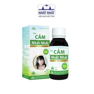 Siro Cảm Nhất Nhất lọ 60ml -Thảo dược giải cảm, an toàn cho bé,giúp thanh nhiệt giải cảm, hắt hơi,sổ mũi, thân nhiệt cao