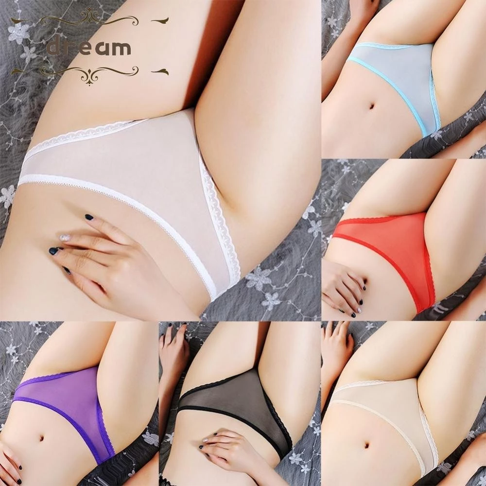 Quần Lót Nữ Giảm Béo Mềm Mại Co Giãn Bikini Trong Suốt Thoải Mái