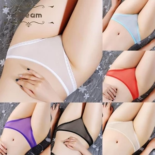 Quần Lót Nữ Giảm Béo Mềm Mại Co Giãn Bikini Trong Suốt Thoải Mái