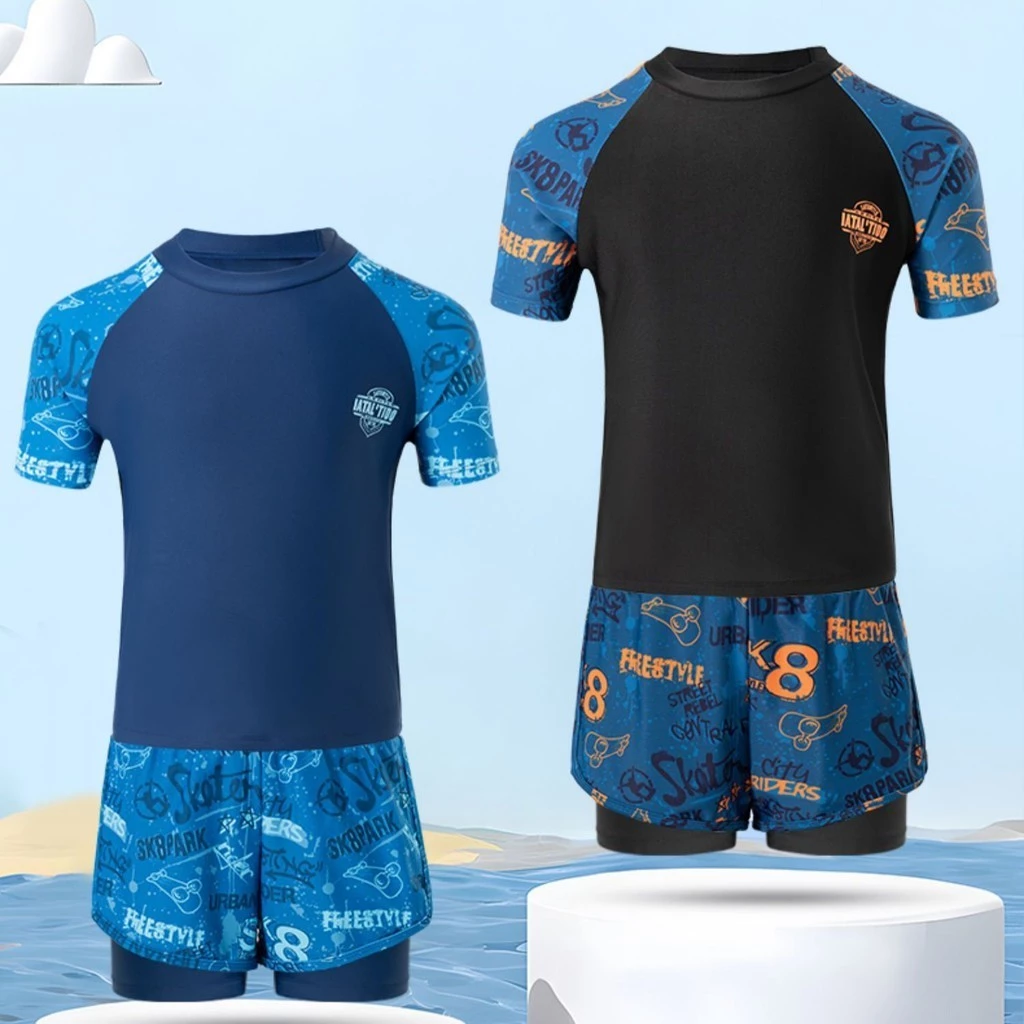 Đồ Bơi Trẻ Em Cho Bé Trai Bé Gái 10-62KG Co Giãn 4 Chiều Nhanh Khô Set Đi Biển Hồ Bơi 1-14 Tuổi bikini Bộ Bơi TiDo
