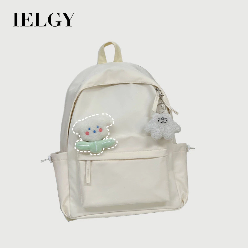 IELGY Phong Cách Nhật Bản ins Đơn Giản Thường Ngày Tất Cả Trận Đấu Ba Lô Mori Series Du Lịch Ba Lô Học Sinh Trung Học Cơ Sở Học Sinh Đại Học Schoolbag F