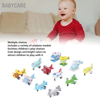 Babycare 12 Chiếc Đồ Chơi Máy Bay Bằng Gỗ Xếp Hình Vui Nhộn Mô Phỏng Sáng Tạo Cho Bé Dành Trẻ Em Tặng