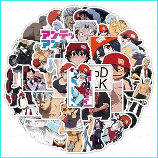 [Yb3] 50 Miếng Dán Unluck Undead Anime DIY Sticker Sổ Lưu Niệm Izumo Fuuko Andy Laptop Hành Lý Graffiti Đề Can Vui f