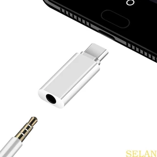 Bộ chuyển đổi tai nghe SELA USB C sang 3 5mm Bộ chuyển đổi Jack cắm tai nghe Type-C sang cáp 3 5mm cho hầu hết các loại-C