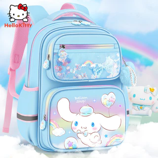 2024 Phong Cách Mới Cinnamoroll Schoolbag Học Sinh Tiểu Học Schoolbag Ba Lô Giảm Gánh Nặng Quà Tặng Cho Trẻ Em 1-3 Lớp Schoolbag