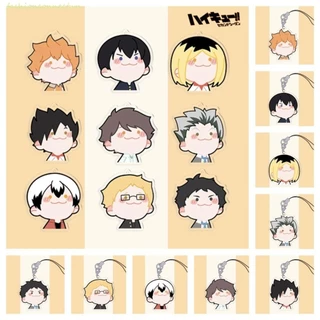 Fashionconnect Haikyuu Móc khóa sang trọng, Shoyo Hinata Tobio Kageyama To The Top Búp bê sang trọng, Bokuto Kotarou Kuroo Tetsurou Oikawa Tooru Hinata Shoyo Mặt dây chuyền treo phụ kiện