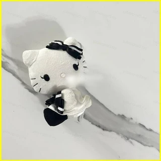 [Yb3] Sanrio Hello Kitty Hepburn Phong Cách Sang Trọng Búp Bê Quà Tặng Cho Bé Gái Túi Mặt Dây Chuyền Đồ Chơi Nhồi Bông Cho Trẻ Em Móc Khóa Búp Bê