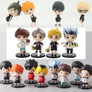 Haikyuu QPosket Nhân Vật Hành Động Bánh Topper & Trang Trí Shoyo Hinata Oikawa Đồ Chơi Mô Hình