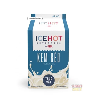 [Chỉ Giao Hỏa Tốc Hà Nội] Kem béo thực vật ICEHOT (Rich Lùn)