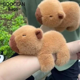 Đồ chơi sang trọng Capybara, Vòng tay vỗ tay hoạt hình Vòng tay tát động vật, Vòng đeo tay động vật Đồ chơi tương tác