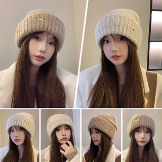 Mũ nón len nữ Hàn Quốc iLita bucket lông cừu ulzzang đẹp mùa đông thời trang đủ màu trắng, nâu, be, đen, vàng, cam, hồng