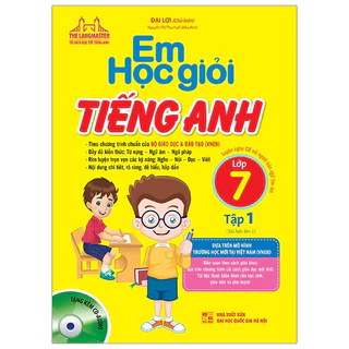 sách - The Langmaster - Em học giỏi tiếng Anh lớp 7 tập 1 (tái bản 01) (MT)