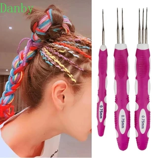 Danby 6 Cái / bộ Móc Kim, Móc Móc móc Dreadlock bền bỉ, Phụ kiện tóc giả Dễ sử dụng Dụng cụ làm tóc giả dệt tóc chắc chắn Làm và sửa chữa