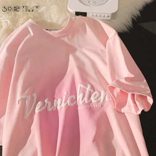 SOERVIMY áo phông áo thun nữ croptop baby tee Popular Thời trang Dễ thương Fashion WTX24404EP 17Z240425